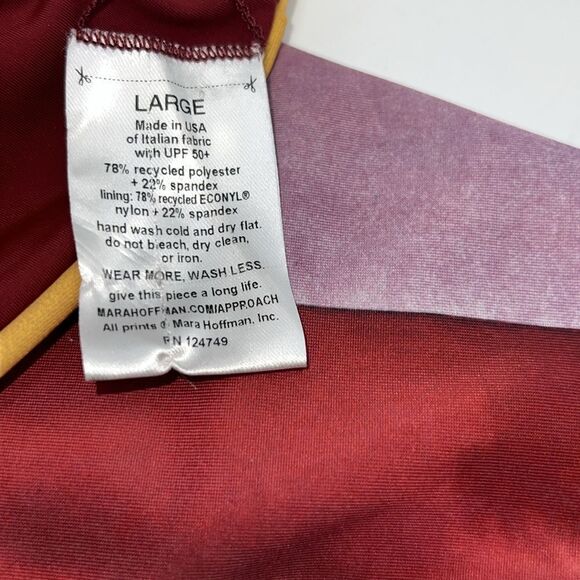 MARA HOFFMAN Zoa Siena Multicolor Bikini Bottom-L NWT! - Picture 6 of 8